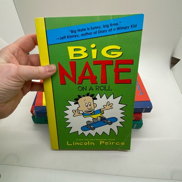 NWT FOUR BIG NATE Book Series Kids Paperback Books - Picture 1 of 8